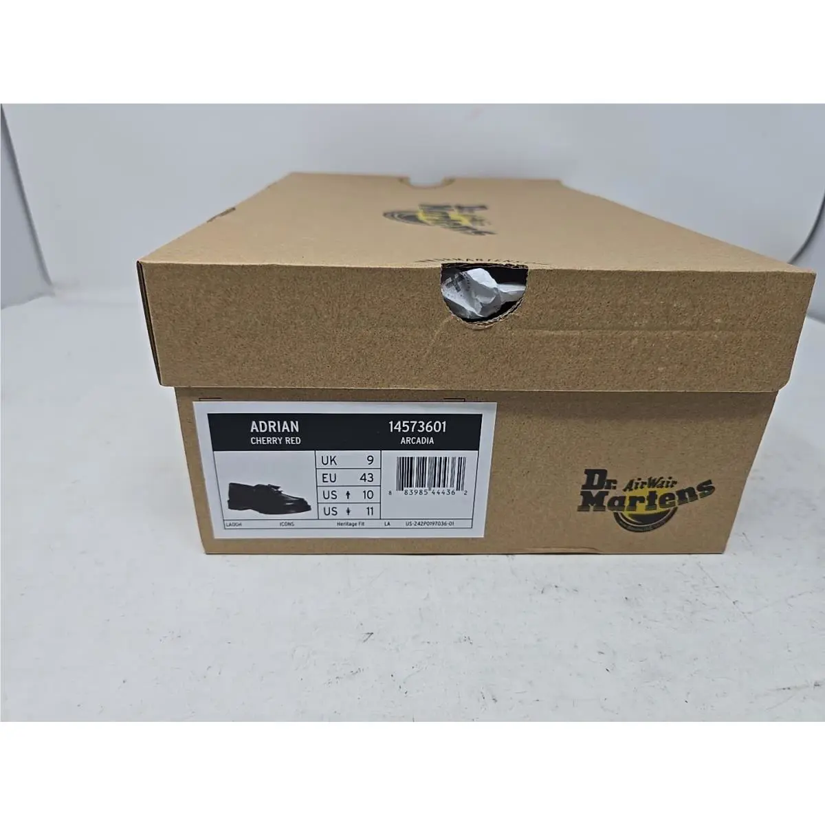Dr. Martens shoes - Dr. Martens Adrian - Martens Adrian - Red 10