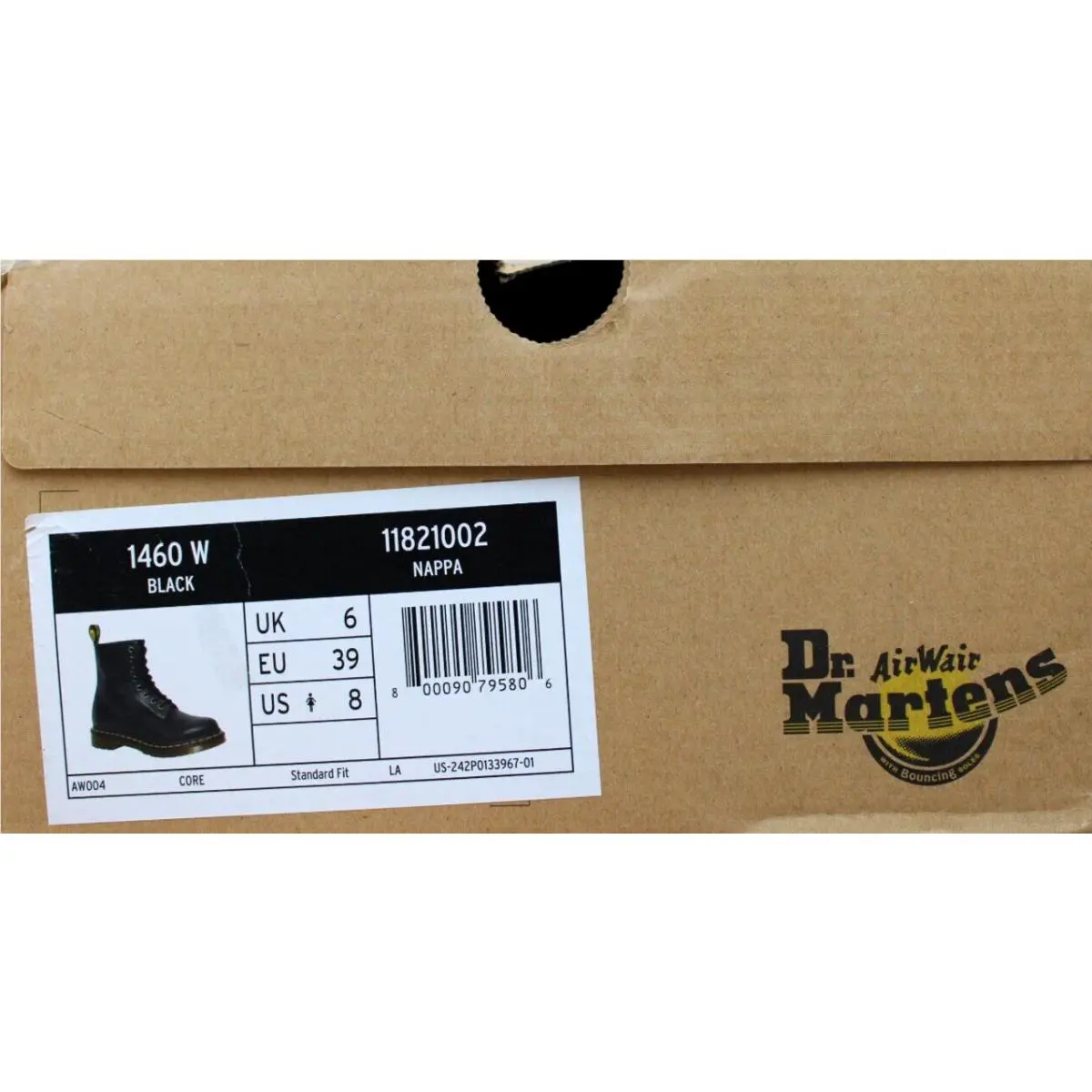Dr. Martens shoes - Dr. Martens 1460 - Martens - Black (UPC: 800090795806) 12
