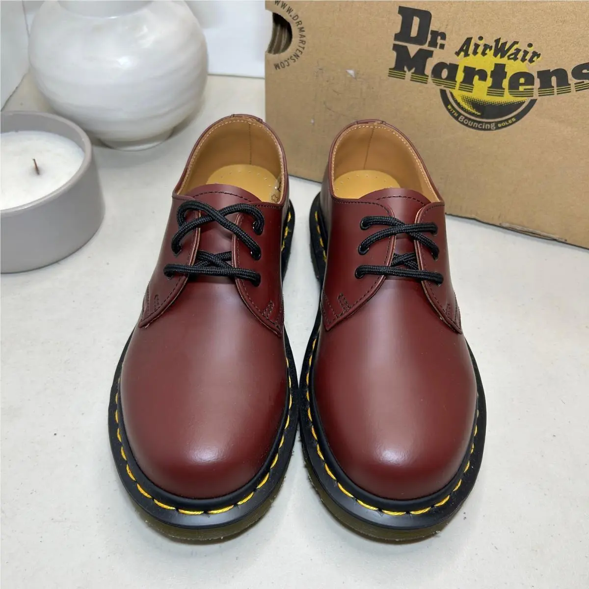 Dr. Martens shoes - Dr. Martens 1461 Oxford - Martens Oxford - Brown 3