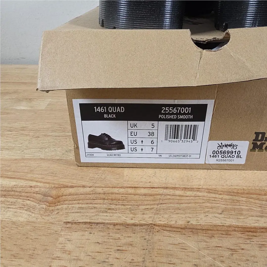 Dr. Martens shoes - Dr. Martens 1461 QUAD - Martens QUAD - Black 6