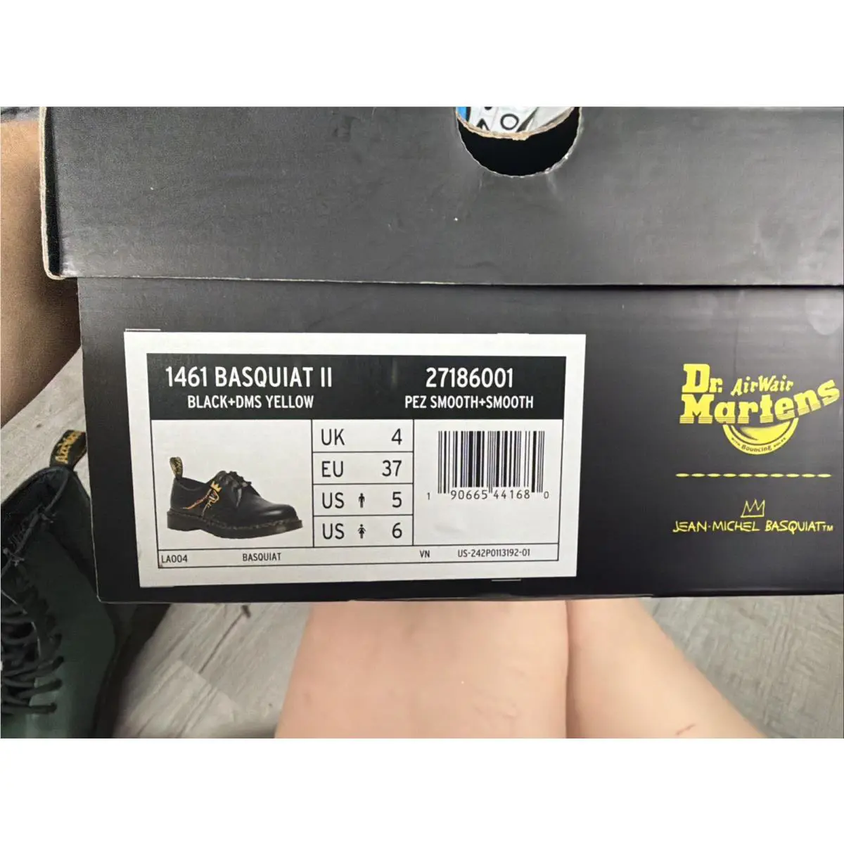 Dr. Martens shoes - Basquiat II - Basquiat - Black 4