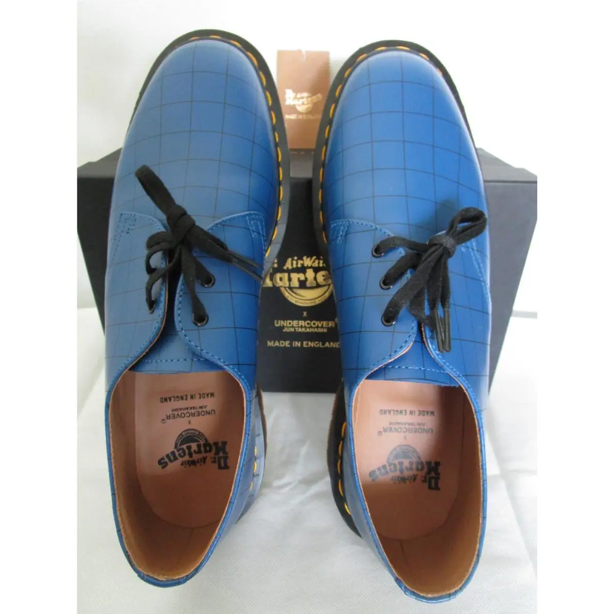 Dr. Martens shoes - Converse Chuck Taylor All Star Hi - X UNDERCOVER CHECK BLUE (UPC: 190665523003) 10