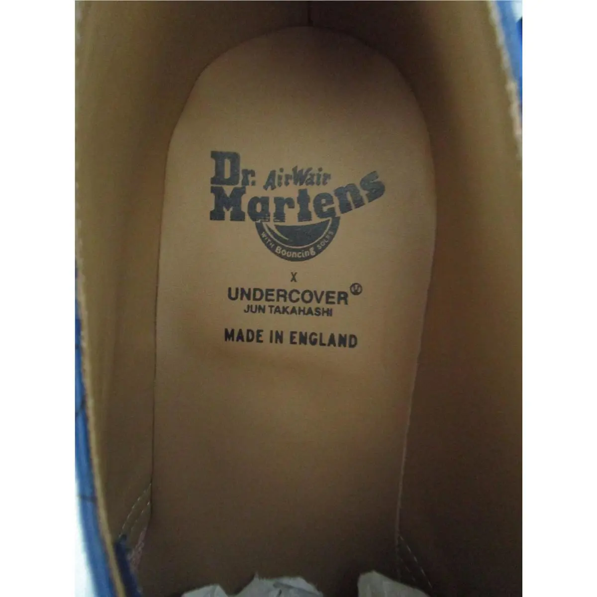 Dr. Martens shoes - Converse Chuck Taylor All Star Hi - X UNDERCOVER CHECK BLUE (UPC: 190665523003) 14