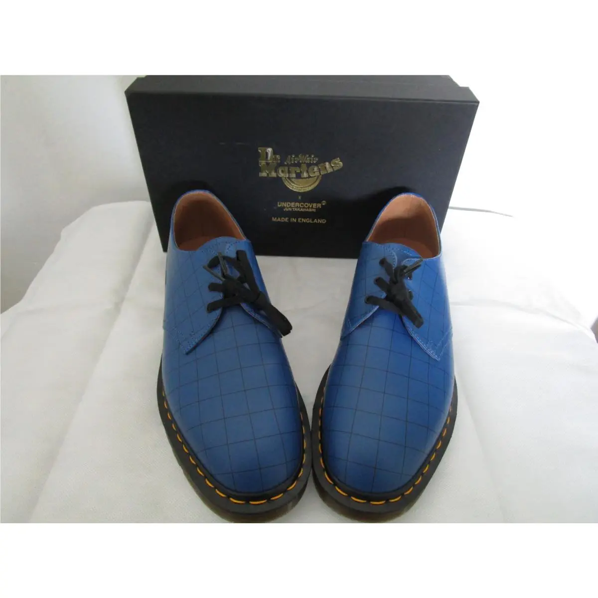 Dr. Martens shoes - Converse Chuck Taylor All Star Hi - X UNDERCOVER CHECK BLUE (UPC: 190665523003) 2