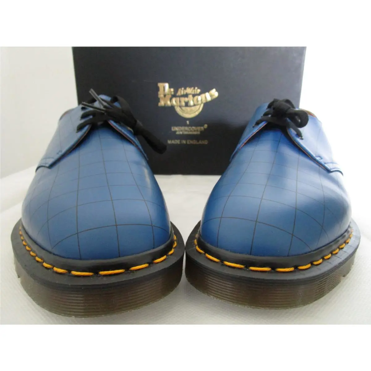 Dr. Martens shoes - Converse Chuck Taylor All Star Hi - X UNDERCOVER CHECK BLUE (UPC: 190665523003) 3