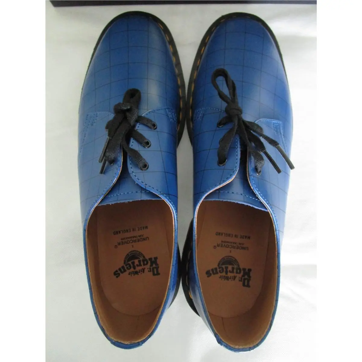 Dr. Martens shoes - Converse Chuck Taylor All Star Hi - X UNDERCOVER CHECK BLUE (UPC: 190665523003) 6