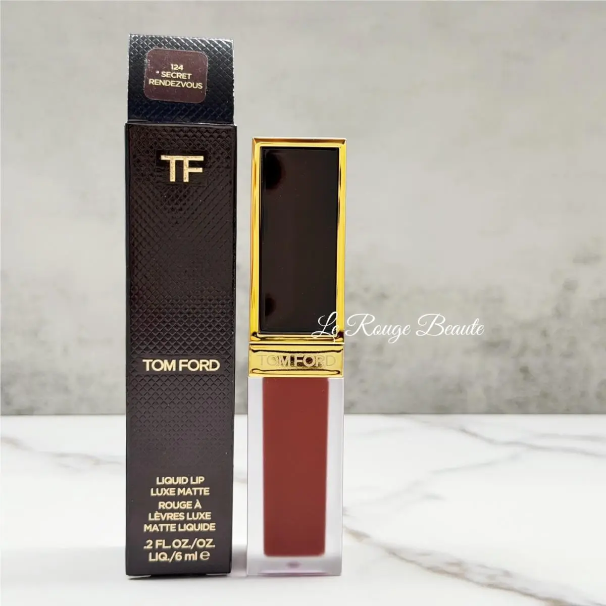 Liquid Lip Luxe Matte Lipstick - Pick Your Color 124 Scarlet Rendezvous by Tom Ford
