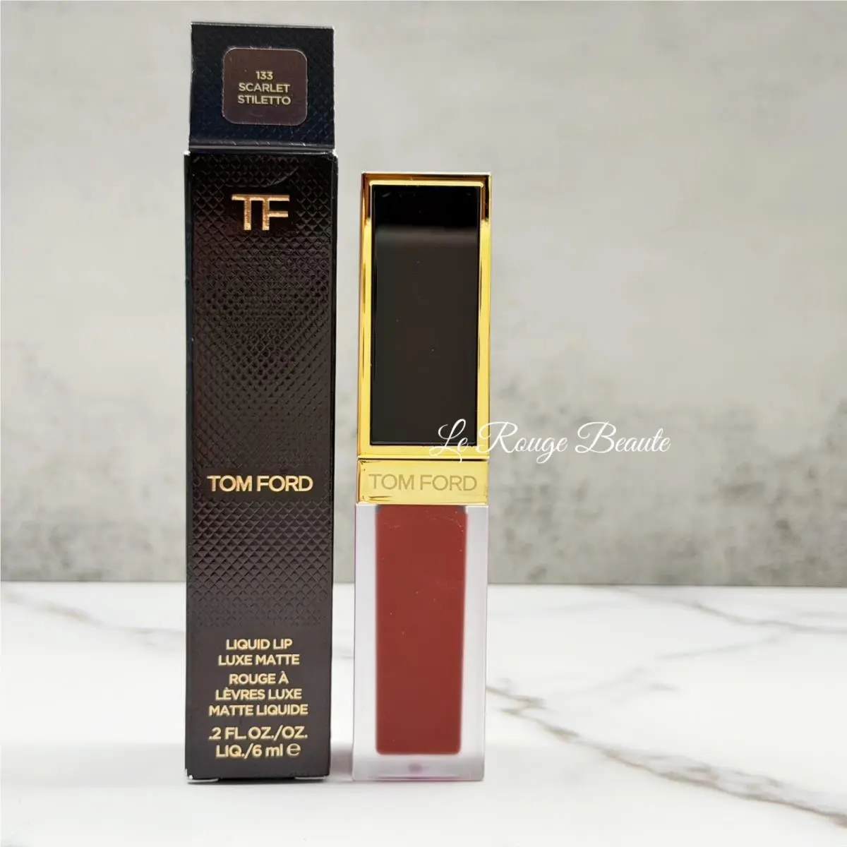 Liquid Lip Luxe Matte Lipstick - Pick Your Color 133 Scarlet Stiletto by Tom Ford