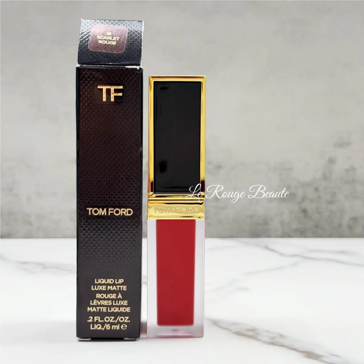 Liquid Lip Luxe Matte Lipstick - Pick Your Color 16 Scarlet Rouge by Tom Ford
