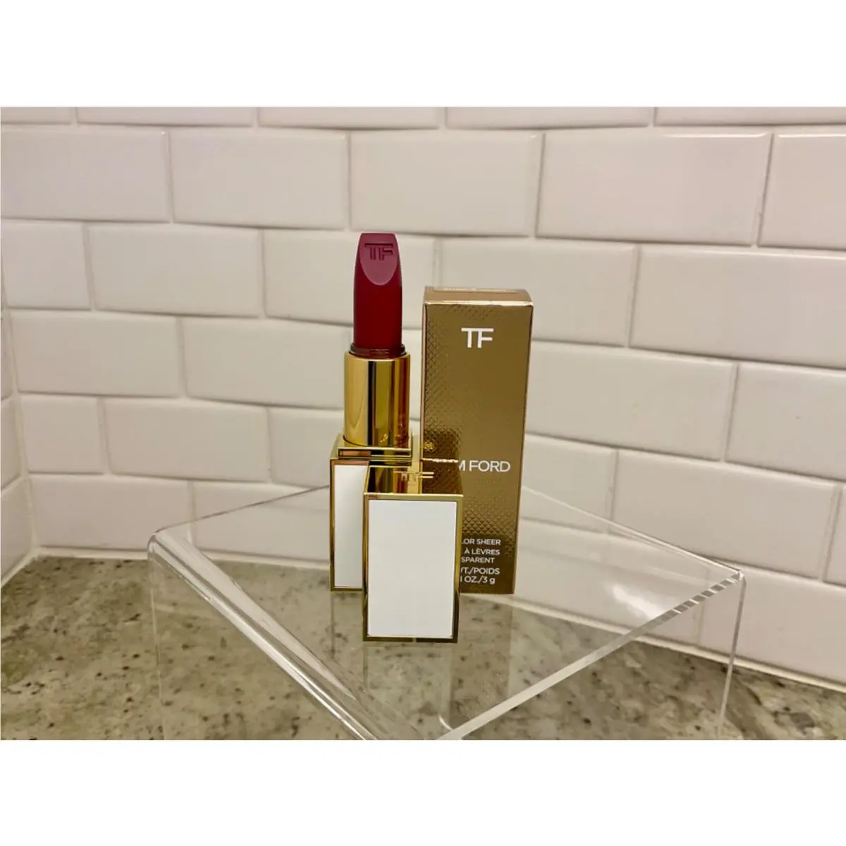Sheer Lip Color Full Size Pick Your Color 01 PURPLE NOON by Tom Ford