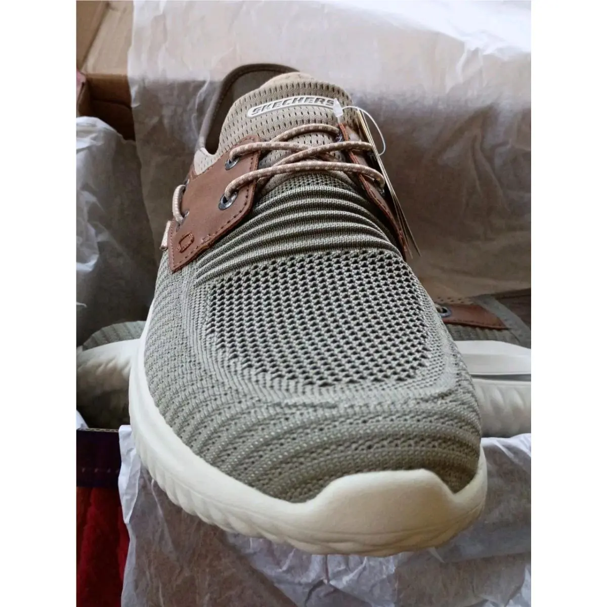 Skechers shoes - SKECHERS Delson 3.0-Roth Slip-Ins 210606-TPBR - 210606-TPBR - Taupe Brown 10