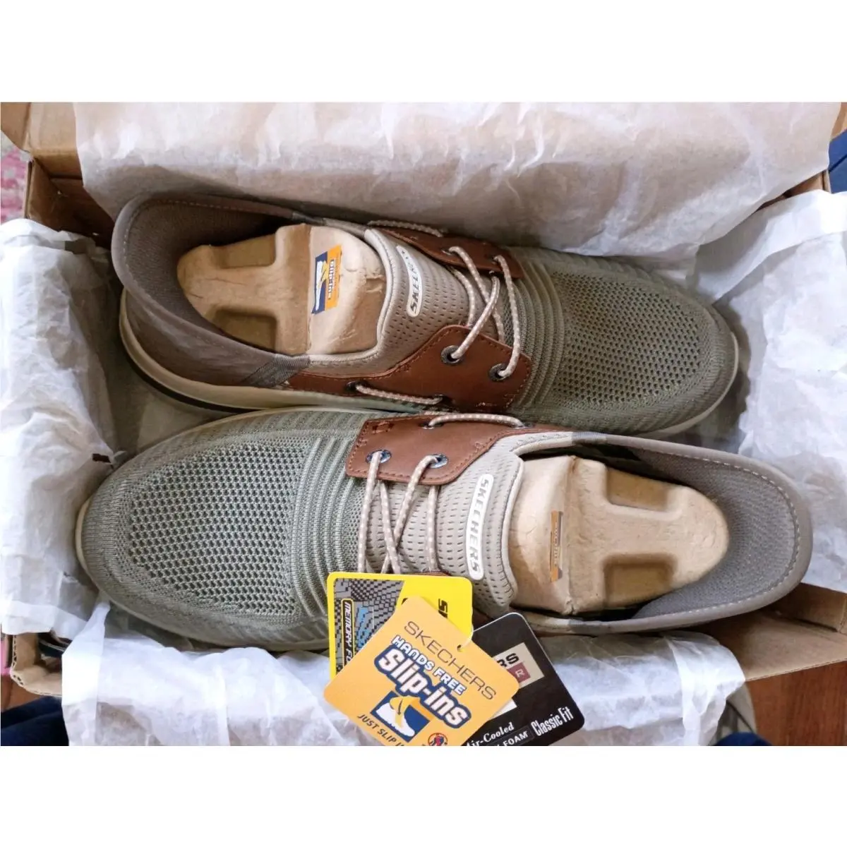 Skechers shoes - SKECHERS Delson 3.0-Roth Slip-Ins 210606-TPBR - 210606-TPBR - Taupe Brown 27