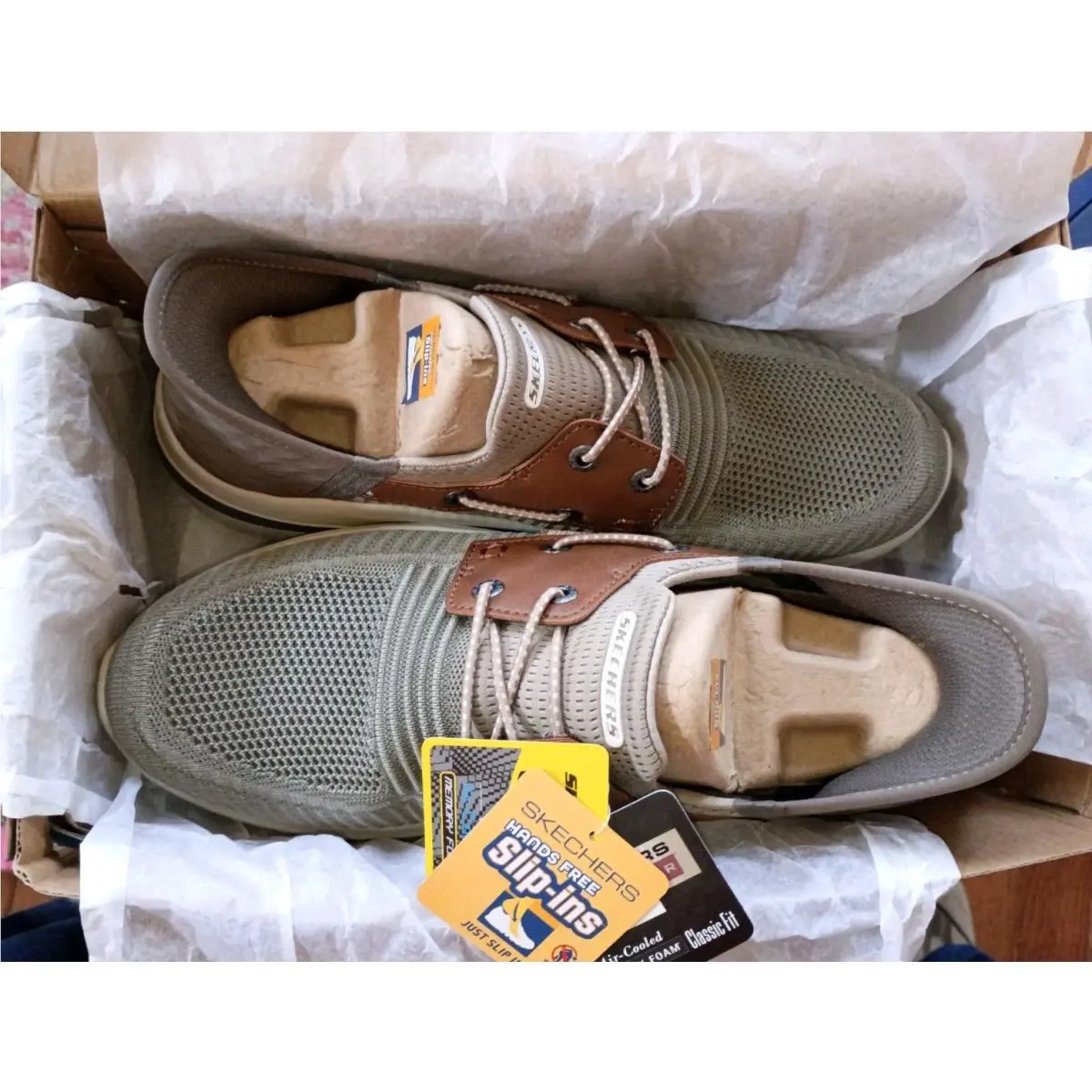 Skechers shoes - SKECHERS Delson 3.0-Roth Slip-Ins 210606-TPBR - 210606-TPBR - Taupe Brown 27