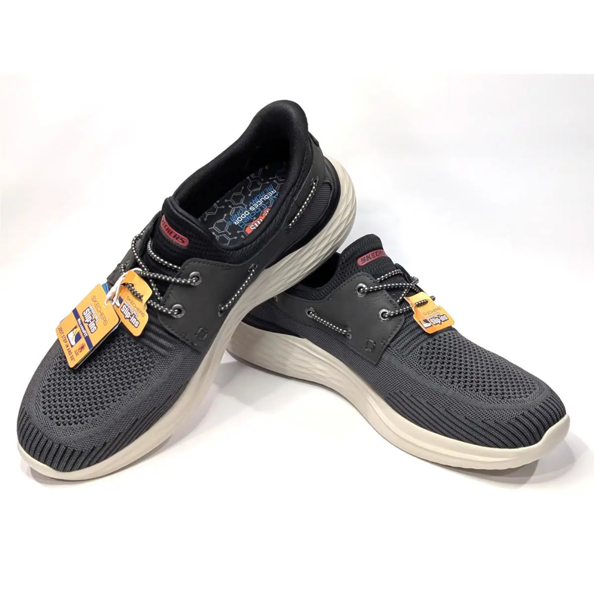 Skechers shoes - Skechers Lawson Parasail - Lawson Parasail - 211108/CHBK - Charcoal/Black 10