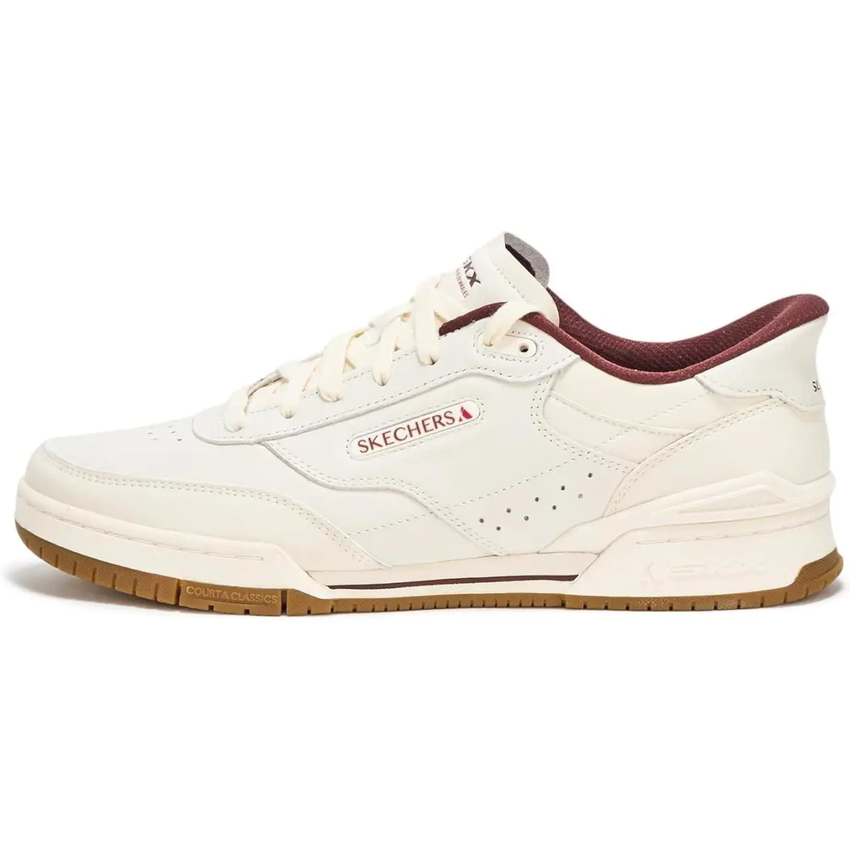 Skechers shoes - Slip-ins Recoil - Recoil - 254200/NTBG - Natural/Burgundy 1