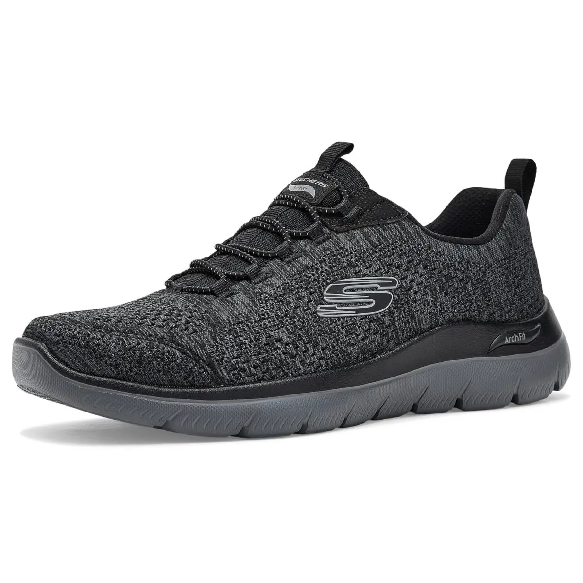 Skechers shoes - Black/Charcoal 6