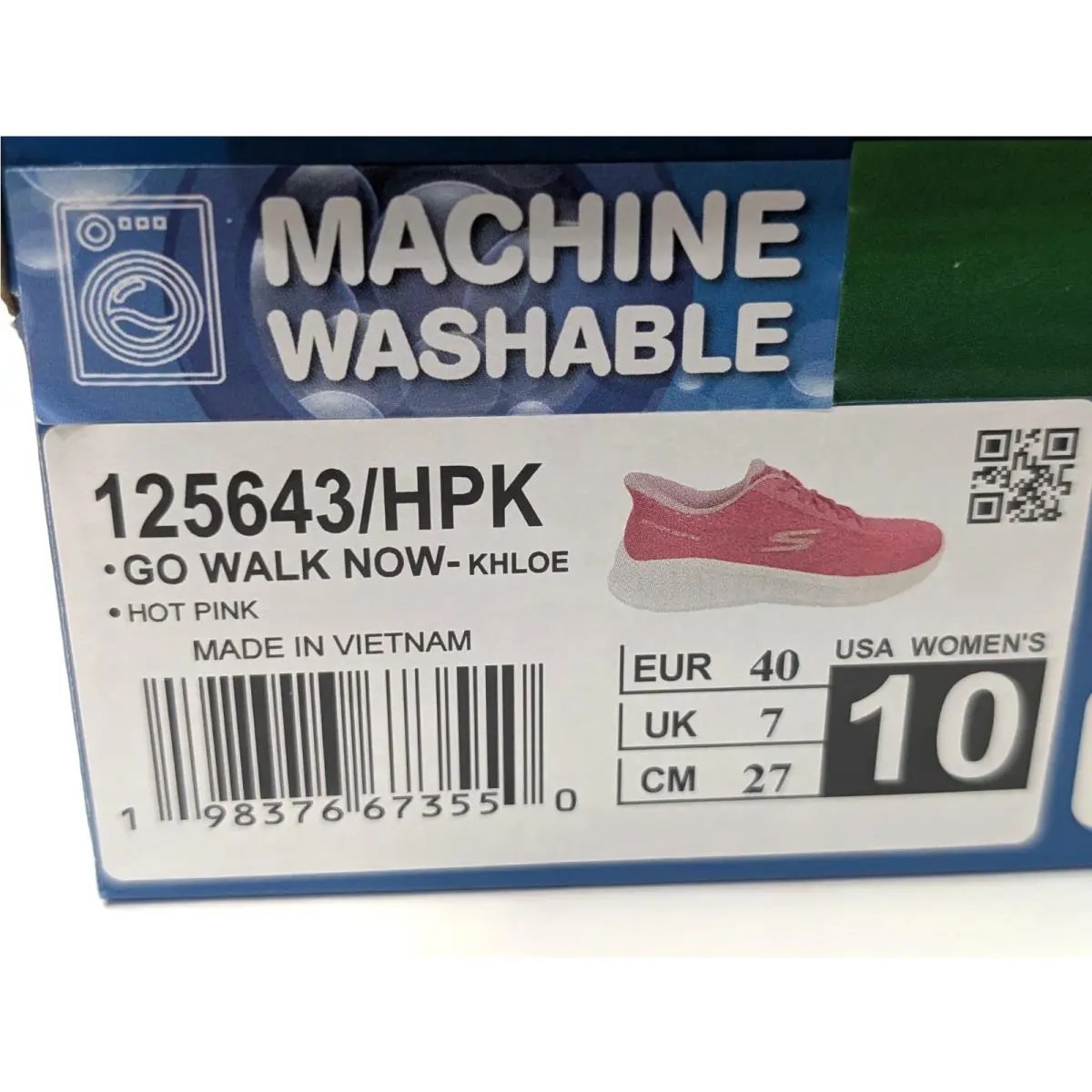 Skechers shoes - SKECHERS Go Walk Now Khloe - 125643/HPK - Hot Pink 9