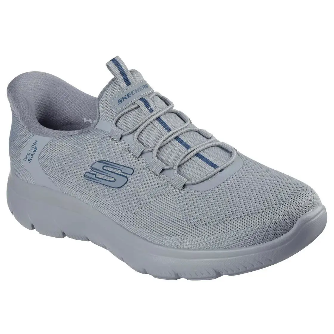 Man Skechers Slip-ins: Summits - Dorrez Sneaker Shoe 233046 Color Grey - Grey