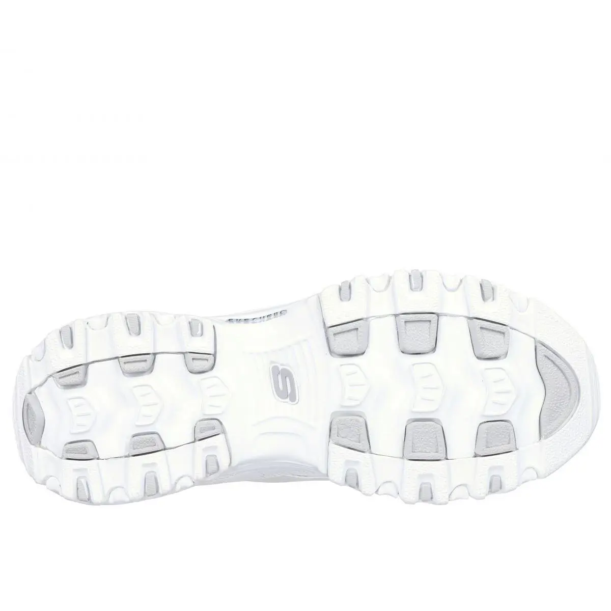 Skechers shoes - WHITE/SILVER 10
