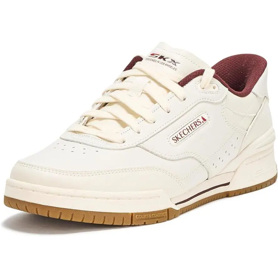 Skechers shoes - Slip-ins Recoil - Recoil - 254200/NTBG - Natural/Burgundy 5