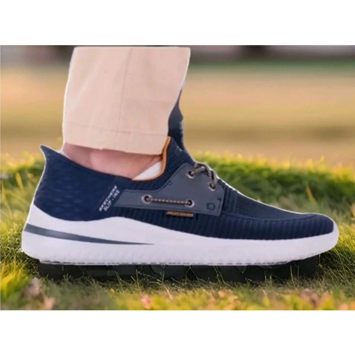 Skechers shoes - skechers delson 3.0 roth - delson roth - 210606/NVY - navy 8