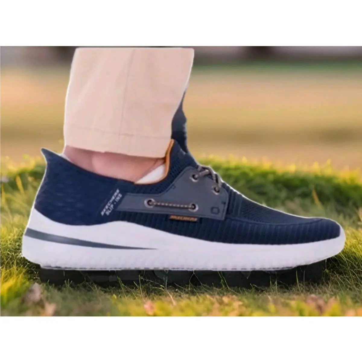 Skechers shoes - skechers delson 3.0 roth - delson roth - 210606/NVY - navy 22