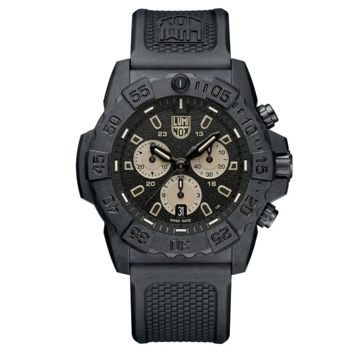 Luminox Navy Seal XS.3587 Chronograph Swiss 45mm Carbonox 200M Tactical Watch