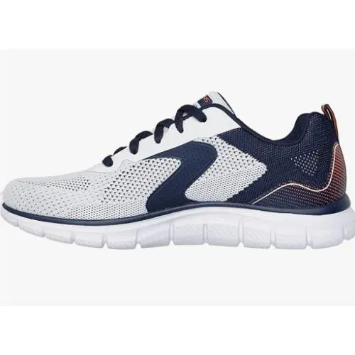 Skechers shoes - WHT/NVY 3
