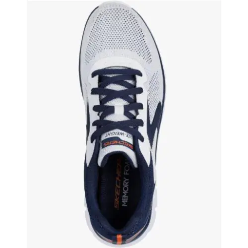 Skechers shoes - WHT/NVY 6