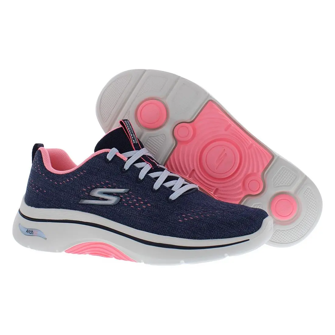 Skechers Go Walk Arch Fit 2.0 Vivid Sunset Womens Shoes