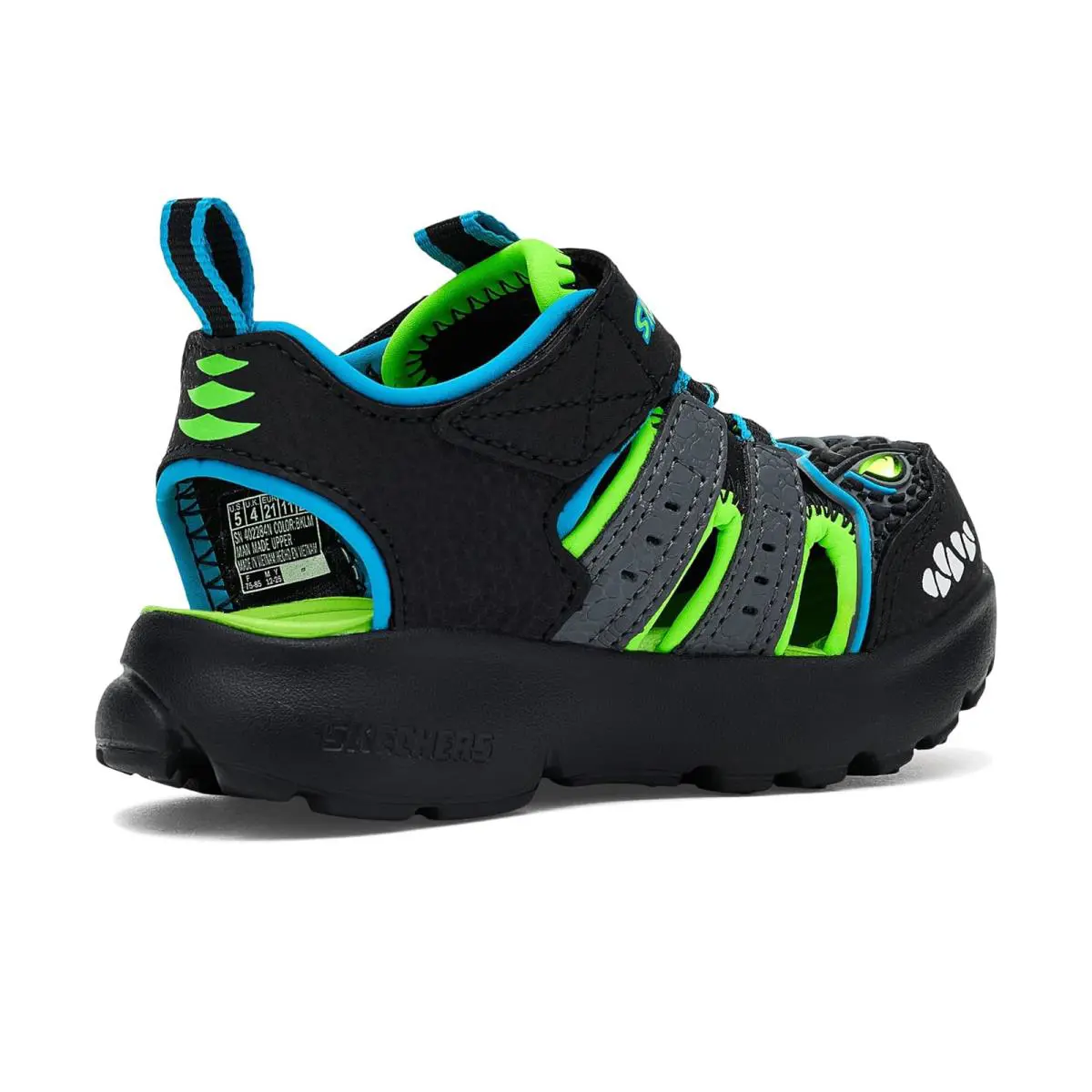 Skechers shoes - Black/Lime 1