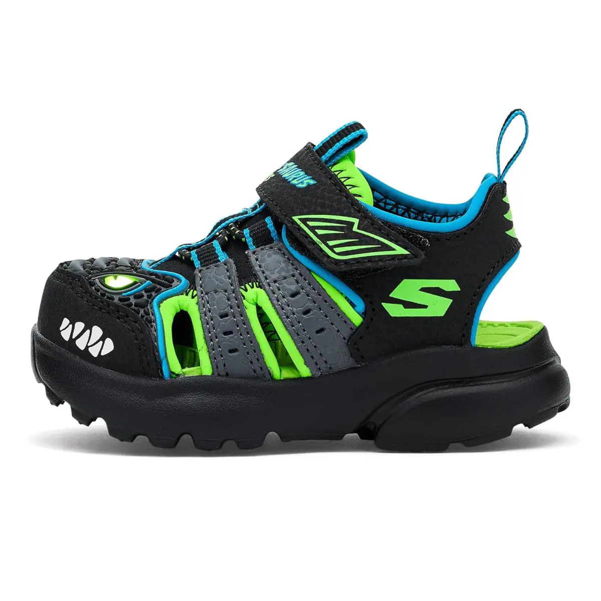 Skechers shoes - Black/Lime 2