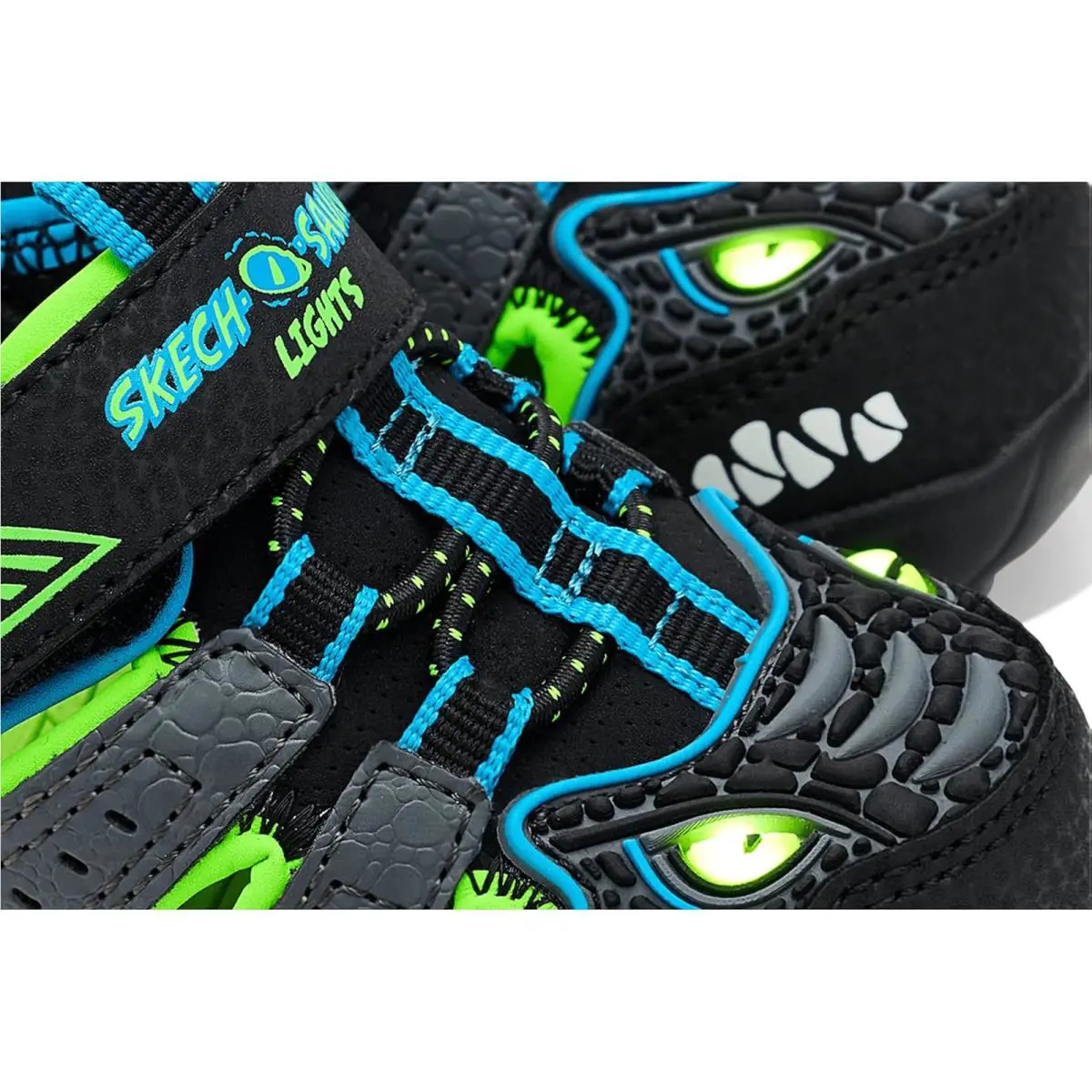 Skechers shoes - Black/Lime 11