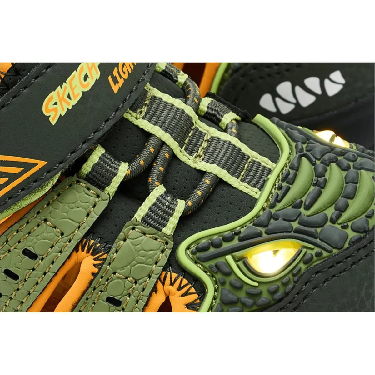 Skechers shoes - Black/Lime 18