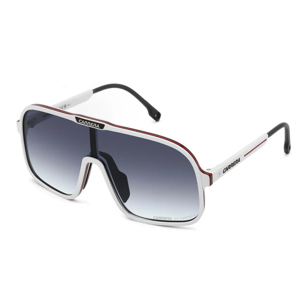 Carrera C-SPORT-11/S Sunglasses Sun Glasses White VK608 99mm Men - Frame: WHITE, Lens: 08 DK BLUE SHADED, Code: VK608
