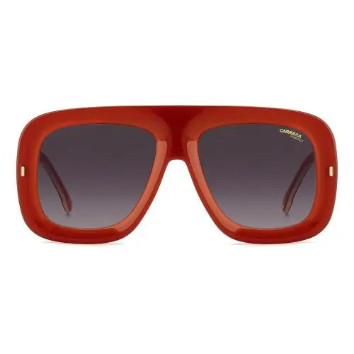 Carrera FLAGLAB-18 Sunglasses Sun Glasses Orang Gold C3EX4 57mm Wo - Frame: ORANG GOLD, Lens: X4 VIOLET SHADED GREY, Code: C3EX4