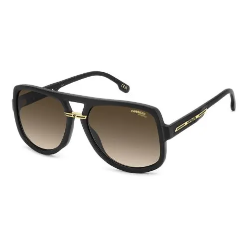 Carrera VICTORY-C-10/S Sunglasses Sun Glasses MT BK GD I4686 59mm - Frame: MT BK GD, Lens: 86 BLACK BROWN GREEN ANTIREFLEX, Code: I4686