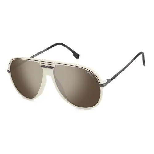 Carrera C-SPORT-06/S Sunglasses Sun Glasses Ivory SZJT4 61mm Men - Frame: IVORY, Lens: T4 SILVER MIRROR, Code: SZJT4