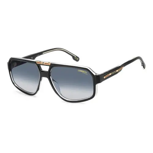 Carrera VICTORY-C-26/S Sunglasses Sun Glasses Black Cry_ EI708 59m - Frame: BLACK CRY_, Lens: 08 DK BLUE SHADED, Code: EI708
