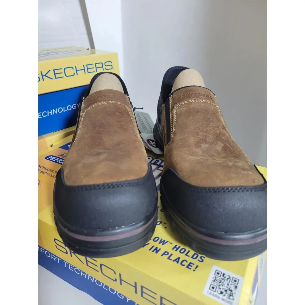 Skechers shoes - Slip-ins Work Footwear - Work Footwear - 200215 - Brown 1