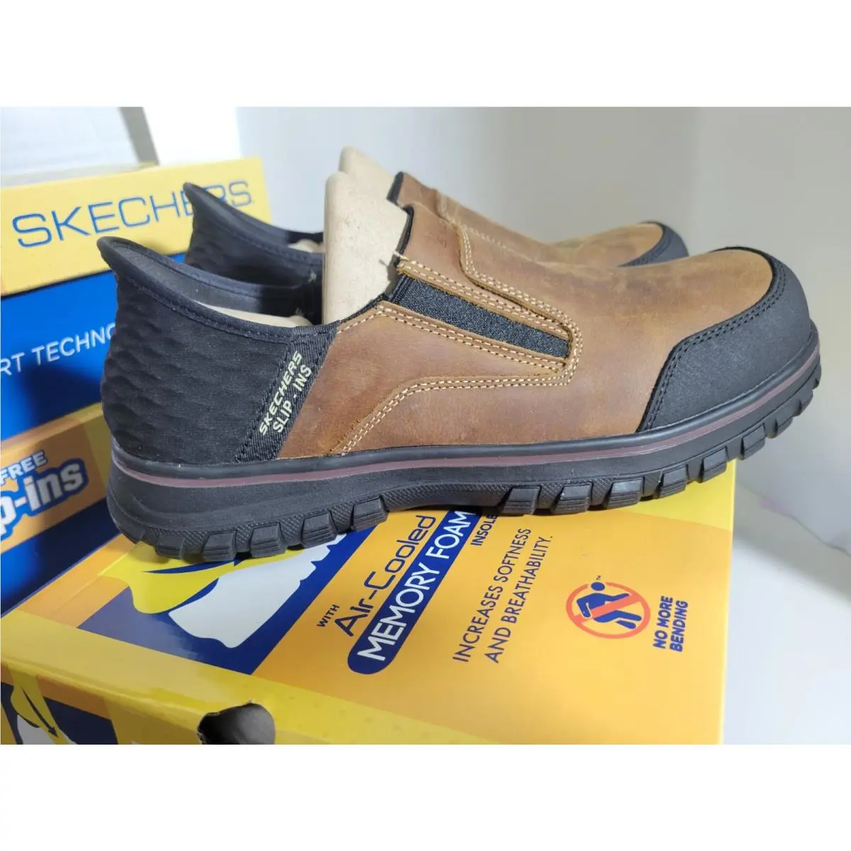 Skechers shoes - Slip-ins Work Footwear - Work Footwear - 200215 - Brown 3