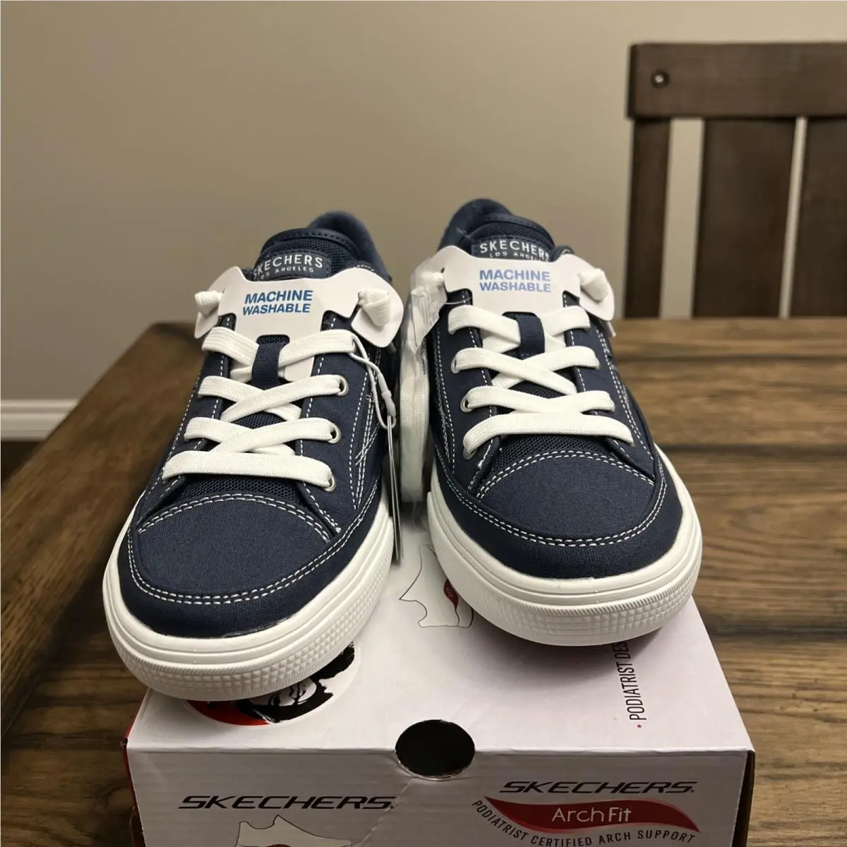 Skechers shoes - Skechers Street Arch Fit Arcade - 177195 - Blue (UPC: 0197627444703) 0
