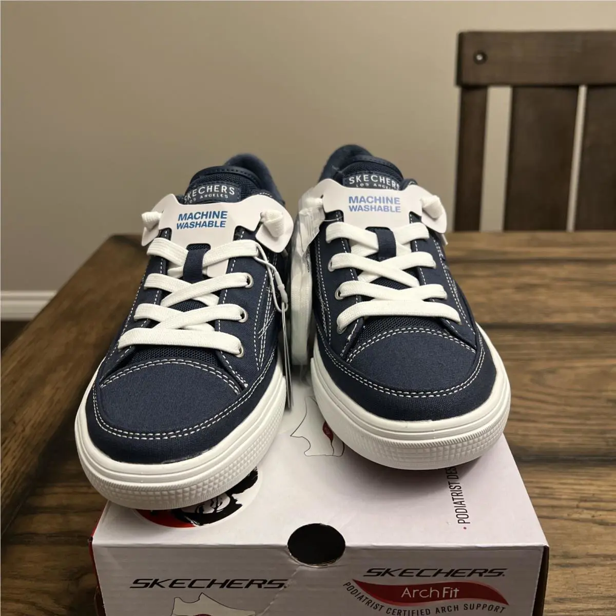 Skechers shoes - Skechers Street Arch Fit Arcade - 177195 - Blue (UPC: 0197627444703) 0