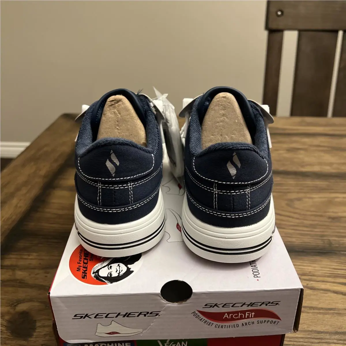 Skechers shoes - Skechers Street Arch Fit Arcade - 177195 - Blue (UPC: 0197627444703) 2
