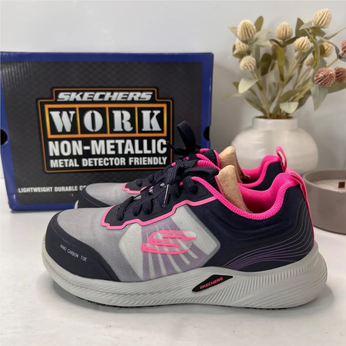 Skechers shoes - Skechers Carbix-Niyla - 108196 - Navy/White (UPC: 196311379376) 1