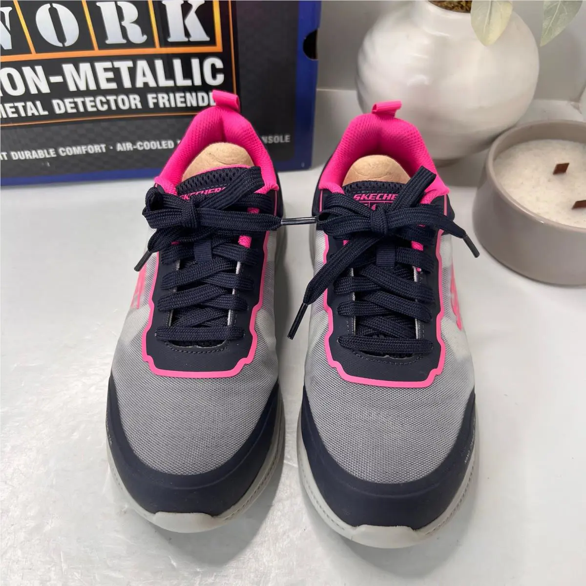 Skechers shoes - Skechers Carbix-Niyla - 108196 - Navy/White (UPC: 196311379376) 3