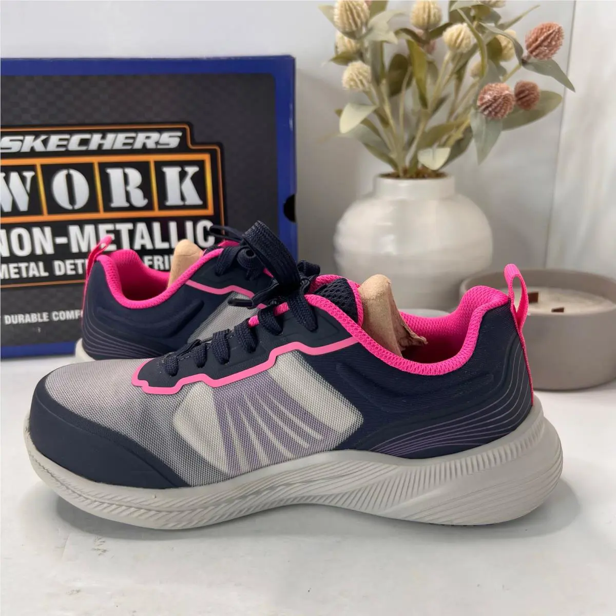 Skechers shoes - Skechers Carbix-Niyla - 108196 - Navy/White (UPC: 196311379376) 5
