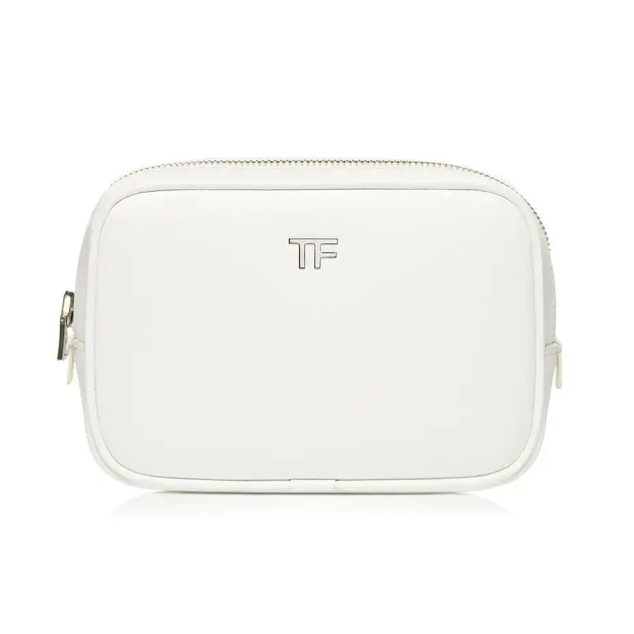 Tom Ford Soleil Cosmetics Bag White Leather Limited Edition