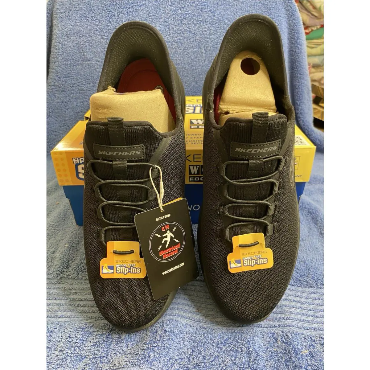 Skechers shoes - SKECHERS Work - Work - Black 7