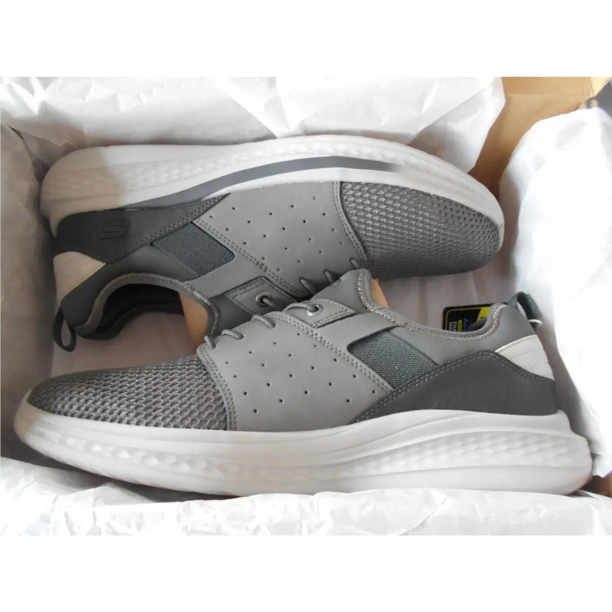 Skechers shoes - Skechers Relaxed - Relaxed - Charcoal (UPC: 197976664494) 3